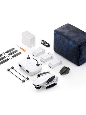 Skyrover S1 White Fly More Bundle 4K/60fps 8K Image 3 Axis Gimbal 39K Feet 249gm
